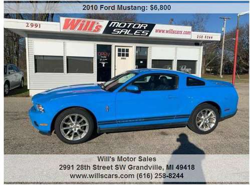 2010 Ford Mustang V6 Premium - cars & trucks - by dealer - vehicle... for sale in GRANDVILLE, MI