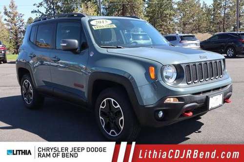 2015 Jeep Renegade 4x4 4WD Trailhawk SUV - - by dealer for sale in Bend, OR