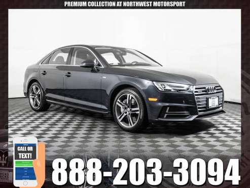 premium 2018 Audi A4 Quattro AWD - - by dealer for sale in PUYALLUP, WA