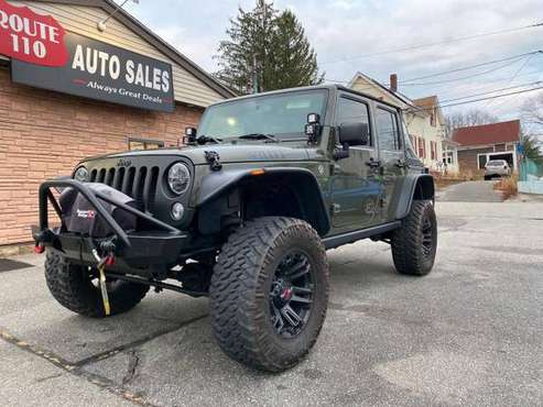 2015 Jeep Wrangler Unlimited 4WD 4dr Willys Wheeler - cars & trucks... for sale in Dracut, MA