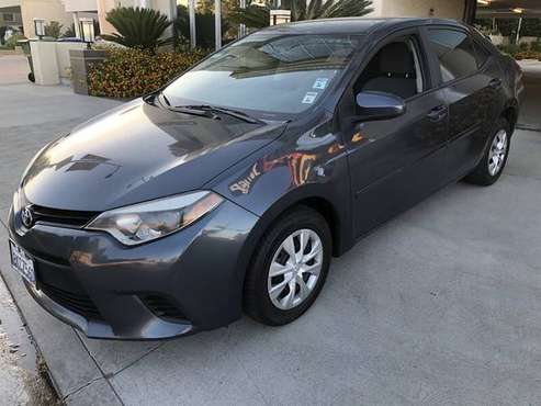 2015 Toyota Corolla LE - cars & trucks - by dealer - vehicle... for sale in North Hollywood, CA