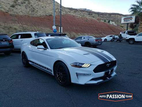 * * * 2020 Ford Mustang EcoBoost Premium Coupe 2D * * * - cars &... for sale in Santa Clara, UT