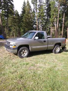1999 Chevy 1500 4x4 for sale in Huson, MT