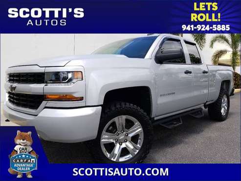 2017 Chevrolet Silverado 1500~ LIFTED~ 1-OWNER~ CLEAN CARFAX~ ONLY... for sale in Sarasota, FL