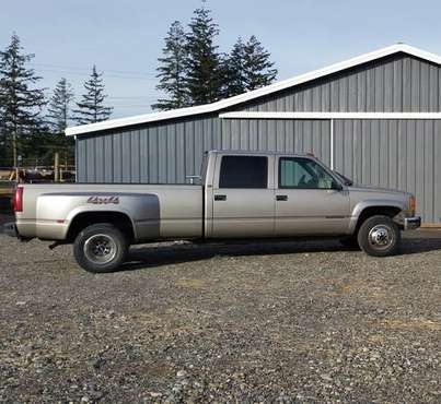 2000 GMC 4X4 Dually with 6.5 Diesel engine for sale in Ferndale, WA
