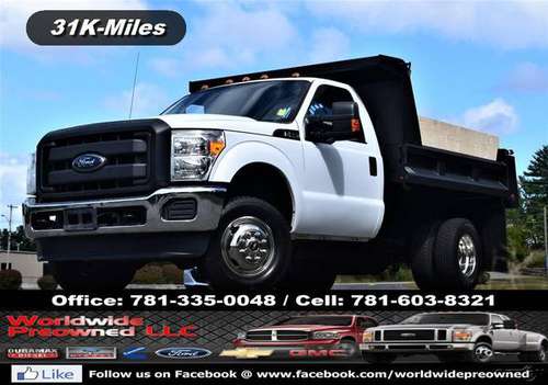 2013 Ford F-350 F350 Dump Truck 4x4 6.2L 31K Miles 1 Owner SKU:13516 for sale in south jersey, NJ