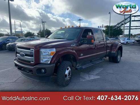 2015 Ford F-350 SD XLT Crew Cab Long Bed DRW 4WD - cars & trucks -... for sale in Orlando, FL