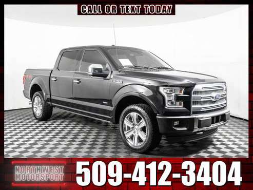 *SALE* 2015 *Ford F-150* Platinum FX4 4x4 - cars & trucks - by... for sale in Pasco, WA