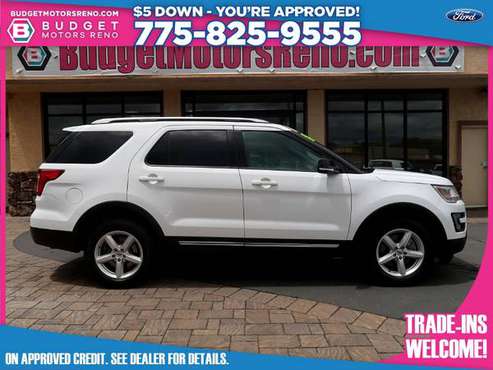 2017 Ford Explorer XLT SUV 42, 422 423/mo - - by for sale in Reno, NV