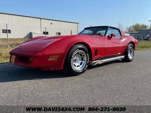 1982 Chevrolet Corvette Removal Top Sports Car - - by for sale in Richmond, FL