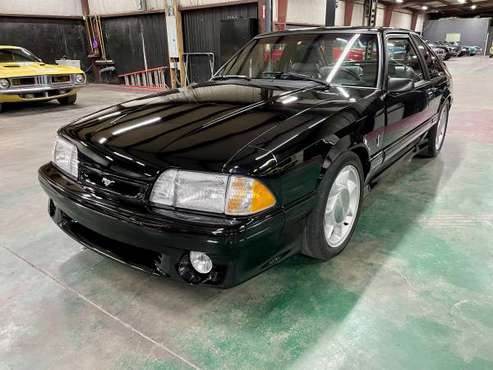 1993 Ford MustangSVT Cobra Factory Black/Opal leather/62K for sale in Sherman, LA