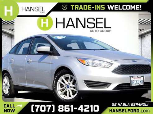 2018 Ford Focus SE FOR ONLY 235/mo! - - by dealer for sale in Santa Rosa, CA