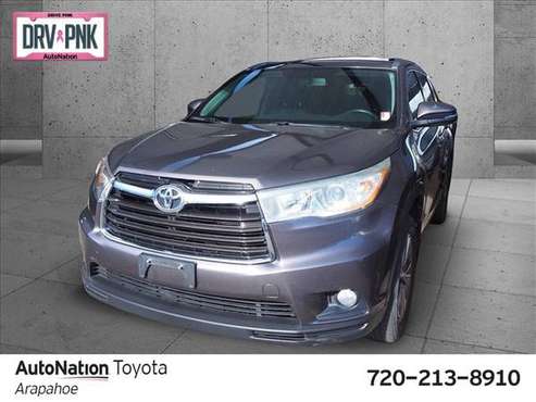 2014 Toyota Highlander XLE AWD All Wheel Drive SKU:ES046158 - cars &... for sale in Englewood, CO