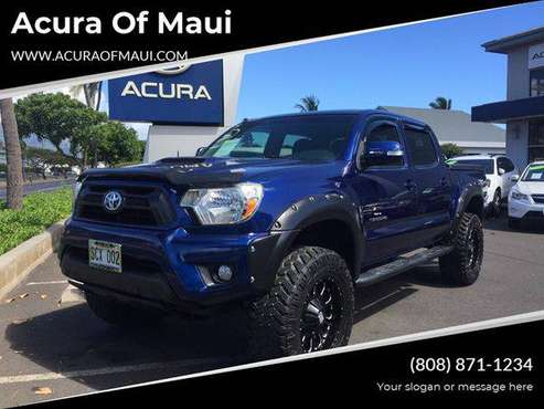 2014 Toyota Tacoma V6 4x4 4dr Double Cab 5.0 ft SB 5A GOOD/BAD CREDIT for sale in Kahului, HI