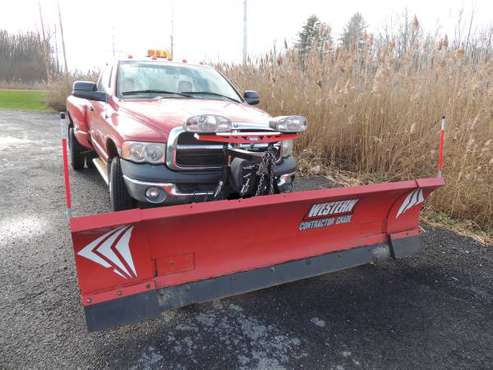 2004 Dodge Ram 3500 DRW 4X4 /w Full Plow Hookup - cars & trucks - by... for sale in Liverpool, NY