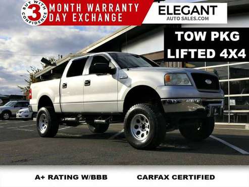 2006 Ford F-150 XLT 4X4 LIFTED LOW MILES CLEAN Pickup Truck 4WD F150 for sale in Beaverton, OR
