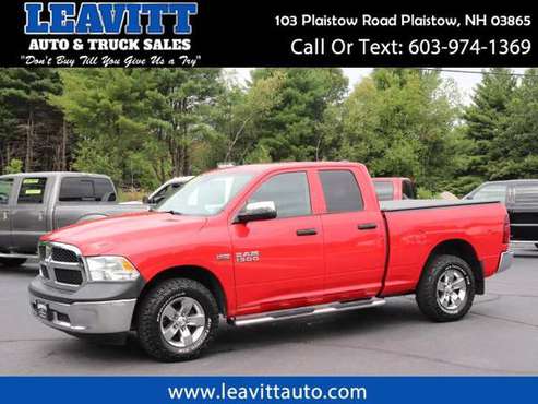 2013 RAM 1500 ST QUAD CAB 4X4 - cars & trucks - by dealer - vehicle... for sale in Plaistow, MA