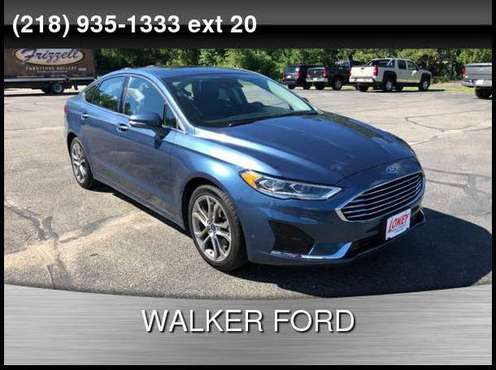 2019 Ford Fusion SEL - cars & trucks - by dealer - vehicle... for sale in Walker, MN
