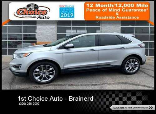 2016 Ford Edge Titanium 799 DOWN DELIVER S ! - - by for sale in ST Cloud, MN