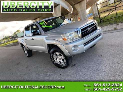 2007 Toyota Tacoma PreRunner Double Cab V6 Auto 2WD - cars & trucks... for sale in West Palm Beach, FL