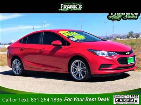 2017 Chevy *Chevrolet* *Cruze* LS sedan Red Hot for sale in Salinas, CA