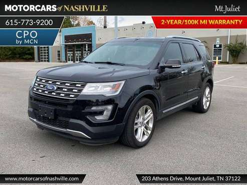 2016 Ford Explorer FWD 4dr Limited BAD CREDIT? $1500 DOWN *WI... for sale in Mount Juliet, TN