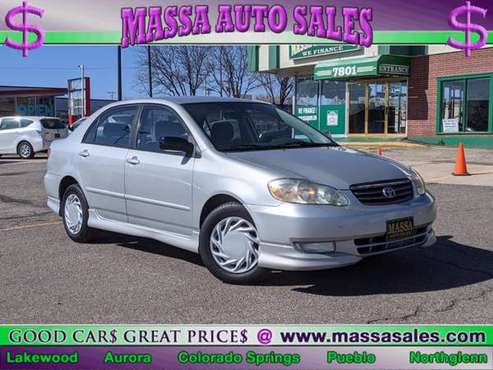 2004 Toyota Corolla S - - by dealer - vehicle for sale in Lakewood, CO