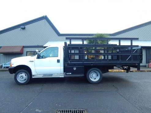 1999 Ford F450 Super Duty Regular Cab & Chassis Diesel 4x4 4WD Truck 1 for sale in Portland, OR