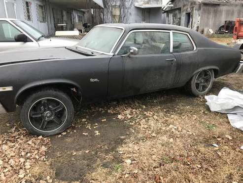 1974 Nova Project Car Chevy Chevrolet - cars & trucks - by owner -... for sale in Waverly, KS