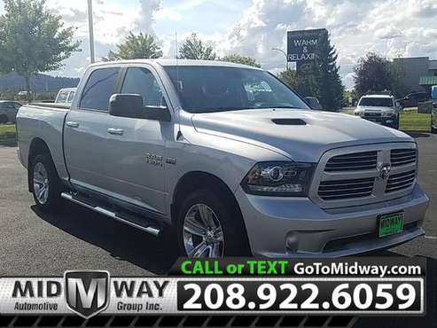 2017 Ram 1500 Sport - SERVING THE NORTHWEST FOR OVER 20 YRS! for sale in Post Falls, ID
