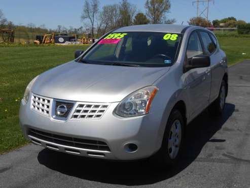 2008 NISSAN ROGUE S ONE OWNER ONLY 107,000 MILES $1595 DOWN + T & T for sale in York New Salem, PA