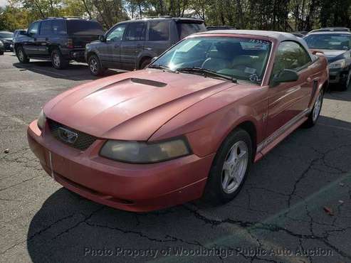 2002 *Ford* *Mustang* *2dr Convertible Deluxe* Red - cars & trucks -... for sale in Woodbridge, District Of Columbia
