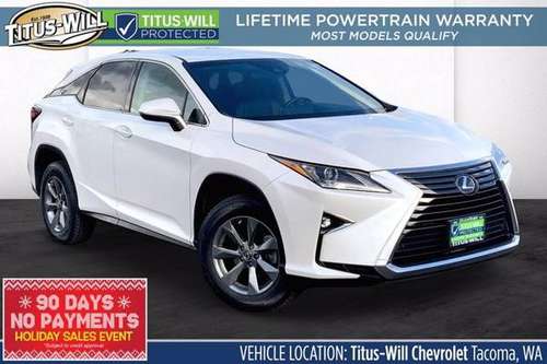 2018 Lexus RX AWD All Wheel Drive SUV - cars & trucks - by dealer -... for sale in Tacoma, WA
