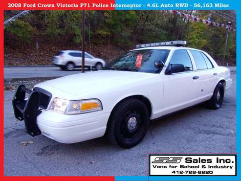 2008 Ford Crown Vic P71 Police Interceptor 56,163 Miles - Lights -... for sale in Allison Park, PA