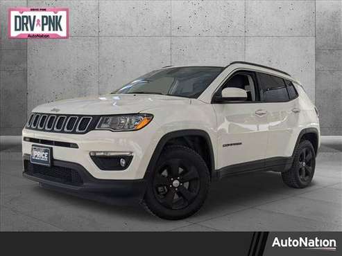 2019 Jeep Compass Latitude 4x4 4WD Four Wheel Drive SKU: KT597630 for sale in Fort Worth, TX