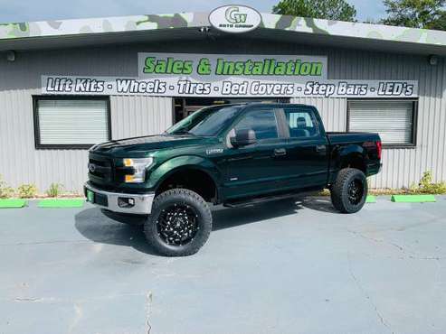2015 Lifted Ford F-150 XL Supercrew 4WD 3.5 V6 Ecoboost - cars &... for sale in Jacksonville, FL