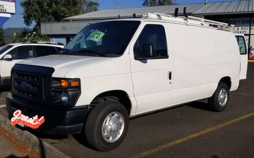 2012 FORD E-150 3 DOOR CARGO VAN V8 5.4L - cars & trucks - by owner... for sale in Longview, OR