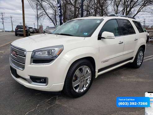 2014 GMC Acadia Denali AWD 4dr SUV - Call/Text - - by for sale in Manchester, VT