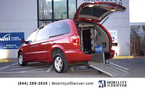 2001 *Dodge* *Caravan* *4dr Grand EX 119 WB* RED - cars & trucks -... for sale in Denver , CO