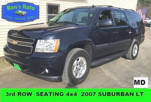 2007 Chevrolet Suburban LT 3rd ROW Used Cars Vermont at Ron s Auto for sale in W. Rutland, Vt, VT