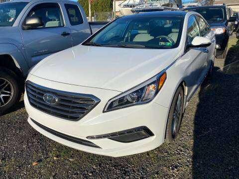 2015 HYUNDAI SONATA LIMITED, EZ CREDIT APPROVAL FOR ALL!! - cars &... for sale in Croydon, PA