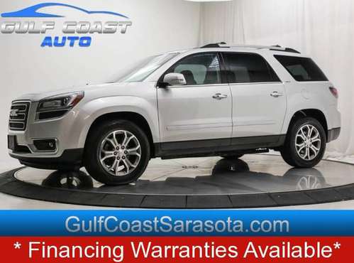 2015 GMC ACADIA SLT LEATHER NAVIGATION AWD 3RD ROW ONE OWNER for sale in Sarasota, FL
