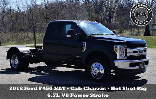 2018 Ford F450 XLT - Cab Chassis - RWD 6 7L V8 Power Stroke (C71413) for sale in Dassel, MN