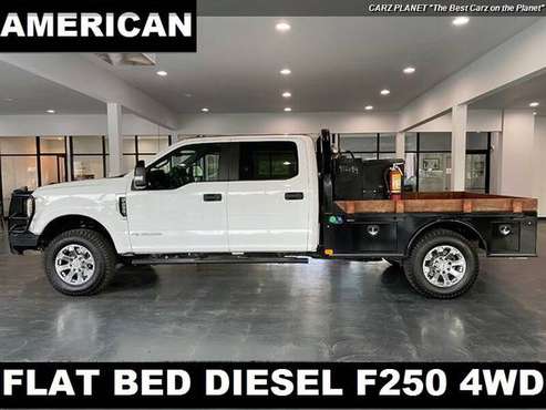 2018 Ford F-250 Super Duty FLAT BED DIESEL TRUCK 4WD FORD F250 4X4... for sale in Gladstone, CA