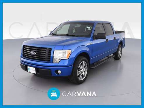 2014 Ford F150 SuperCrew Cab STX Pickup 4D 5 1/2 ft pickup Blue for sale in Chattanooga, TN