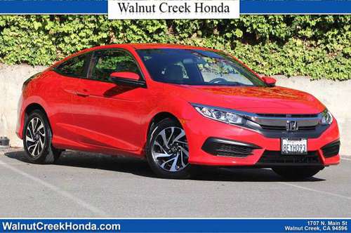 2018 Honda Civic Coupe Rallye Red For Sale GREAT PRICE! - cars & for sale in Walnut Creek, CA