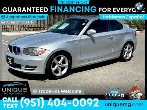 2008 BMW 1-Series 128i Coupe PRICED TO SELL! - - by for sale in Corona, CA