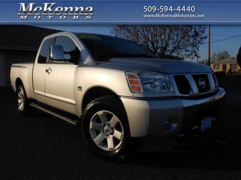 2004 Nissan Titan LE 4dr King Cab 4WD SB - cars & trucks - by dealer... for sale in Union Gap, WA