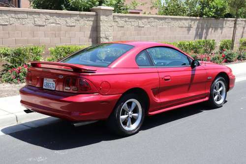 98 Mustang GT 5-speed Laser Red for sale in Hanford, CA