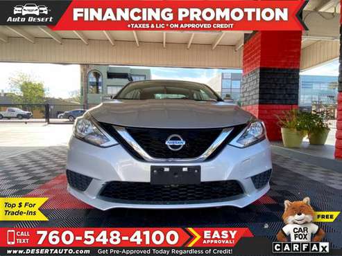 2017 Nissan *Sentra* *S* Only $199/mo! Easy Financing! - cars &... for sale in Palm Desert , CA